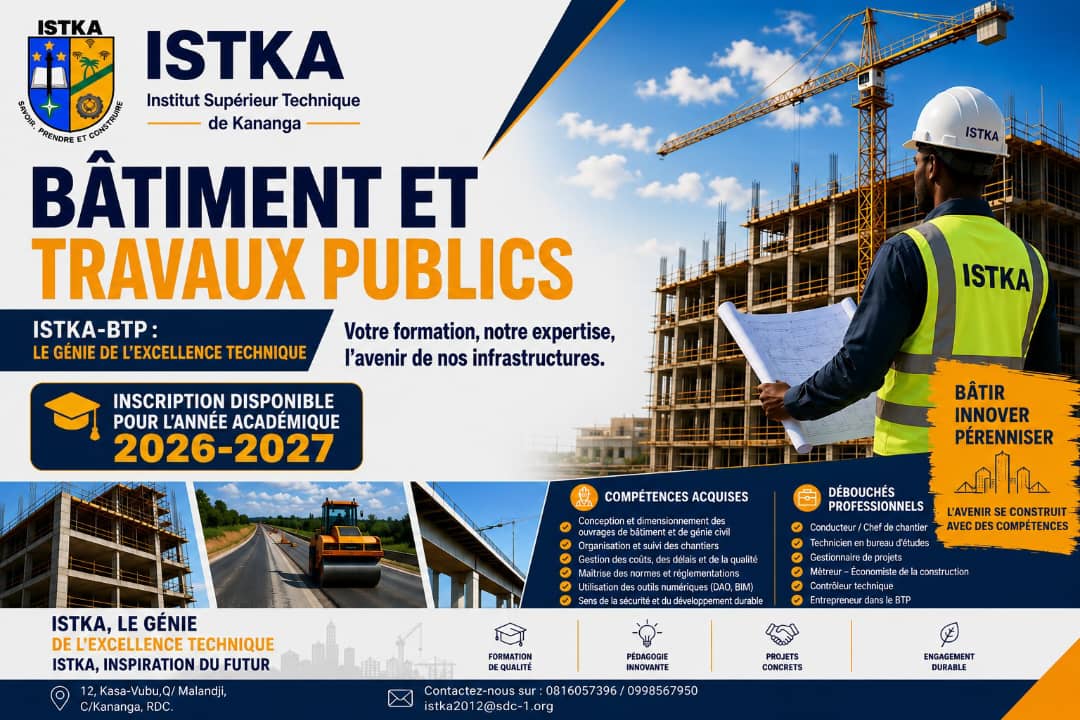 Inscription en Bâtiment et Travaux publics